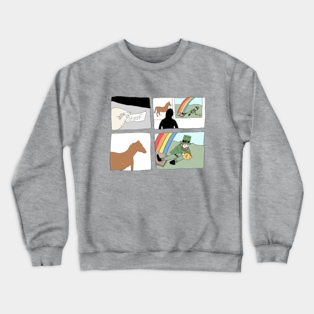 HOOF Crewneck Sweatshirt by Spankriot